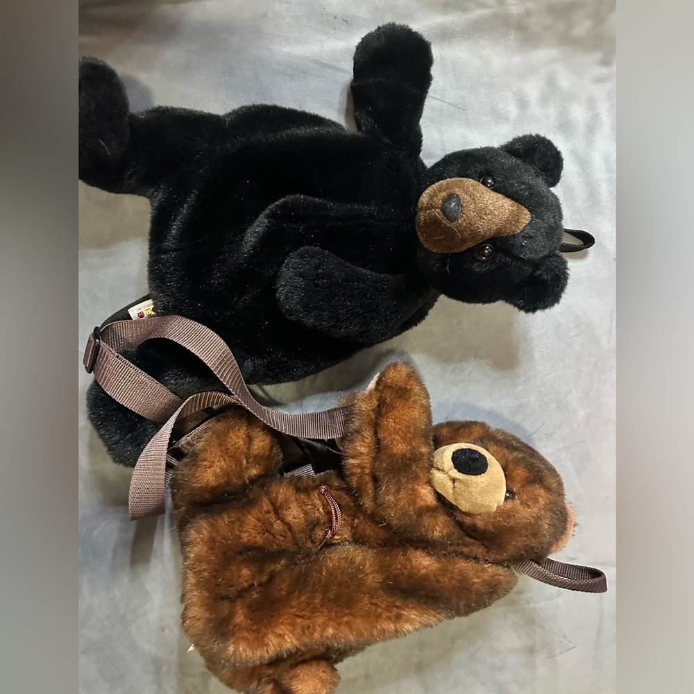 soft teddy bear backpack collection